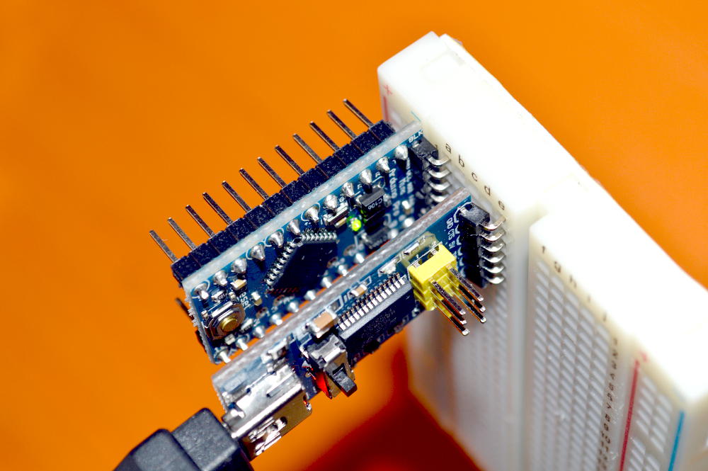 Arduino Pro Mini + convertisseur USB-série