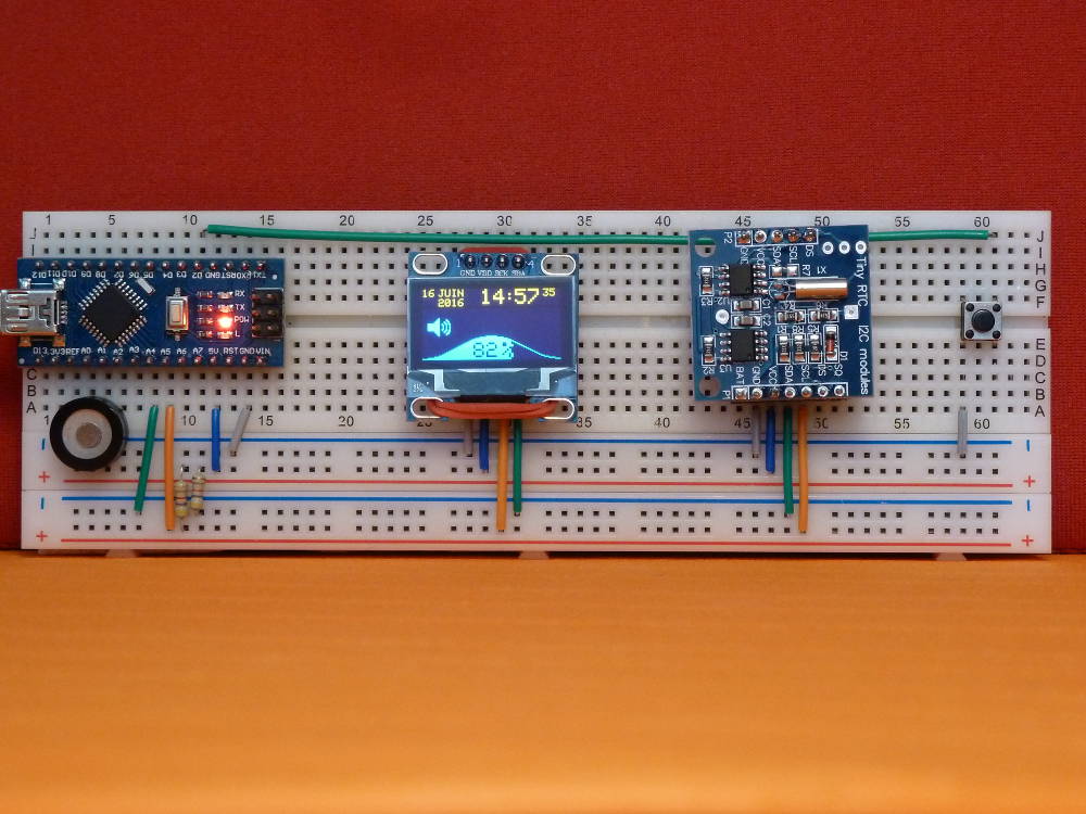 Horloge à cycles ultradiens — Arduino Nano
