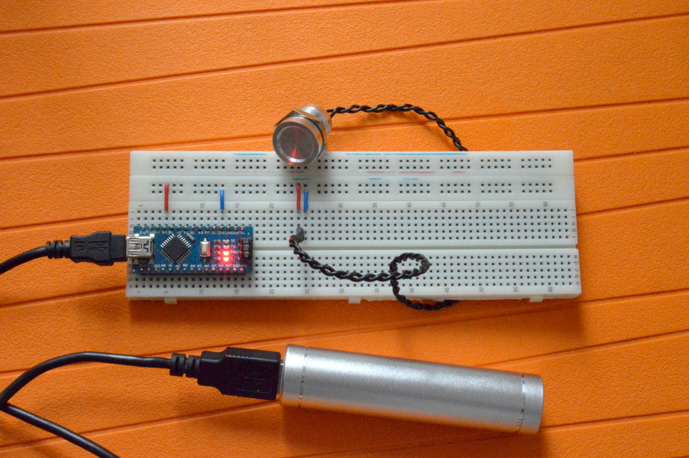 Bouton piézoélectrique avec Arduino Nano