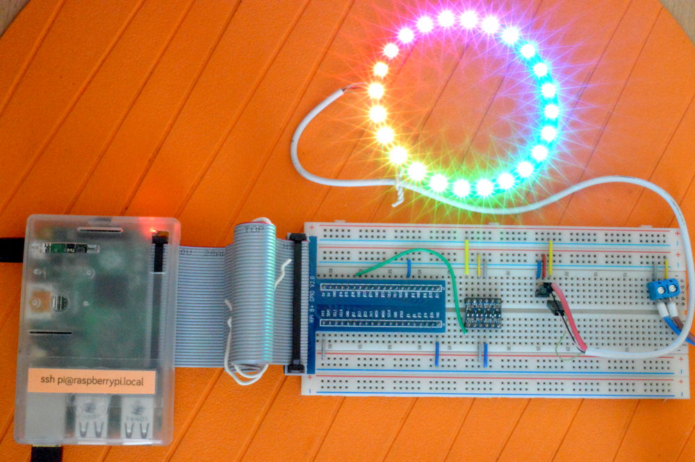 NeoPixel sur Raspberry Pi